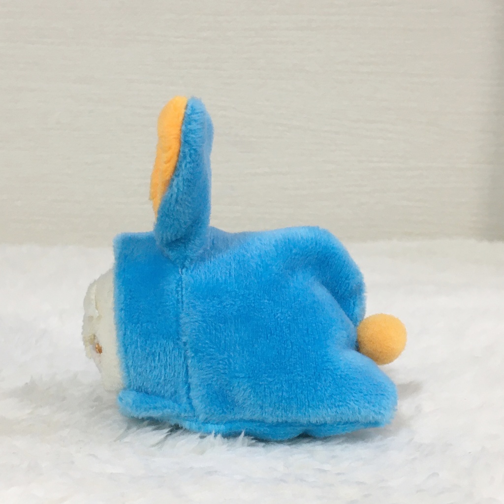 もちマスミニ着ぐるみ うさぎ アクアブルー&オレンジ