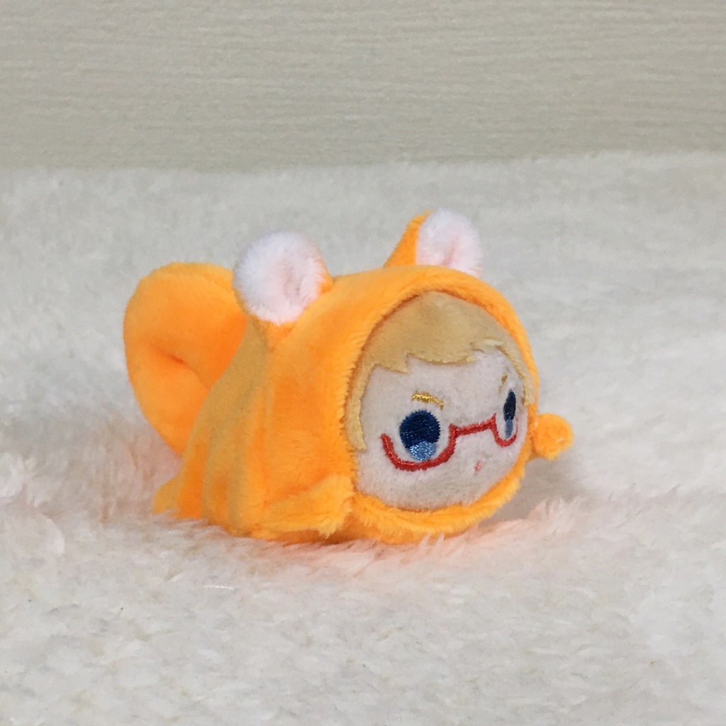 もちマスミニ着ぐるみ りす オレンジ