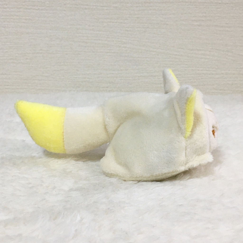 もちマスミニ着ぐるみ きつね ミルク&レモンイエロー