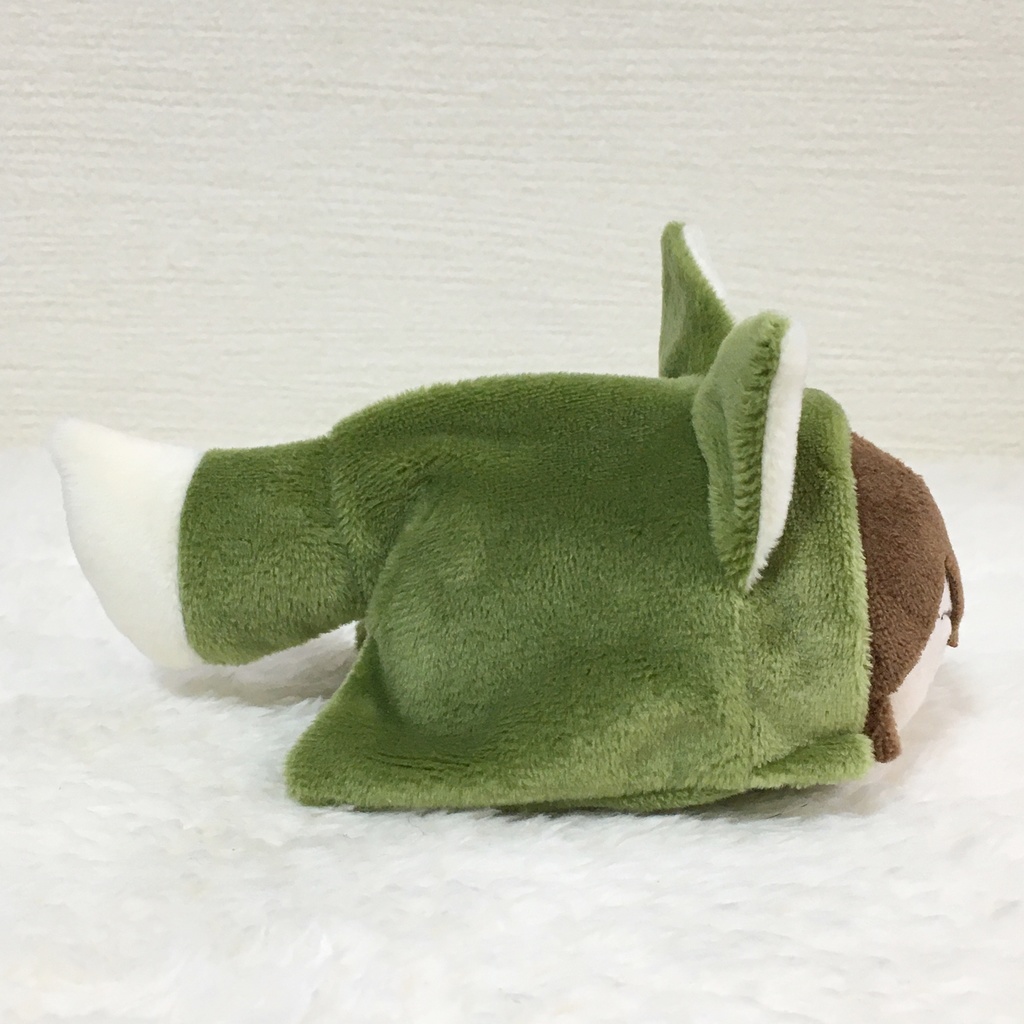 もちマス/もちころりん着ぐるみ きつね カーキ&ミルク