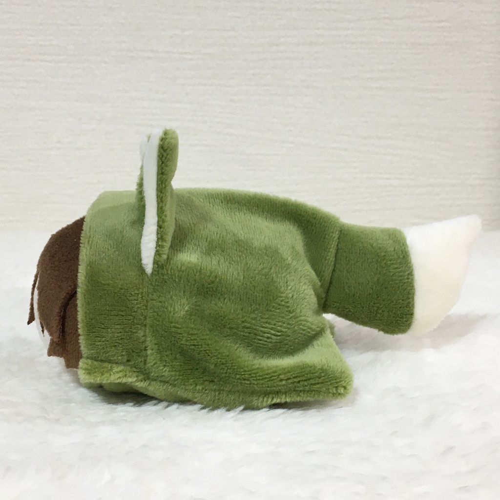 もちマス/もちころりん着ぐるみ きつね カーキ&ミルク