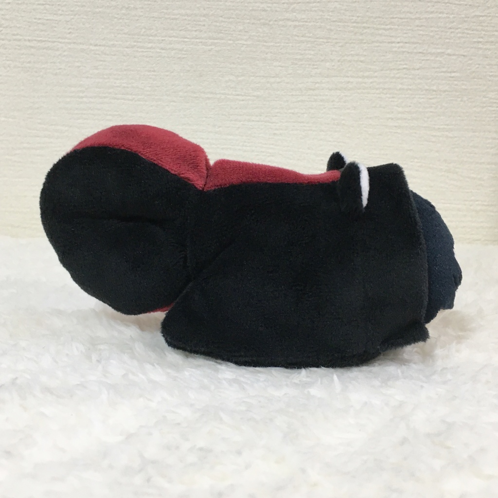 もちマス/もちころりん着ぐるみシマリス ブラック&ワインレッド