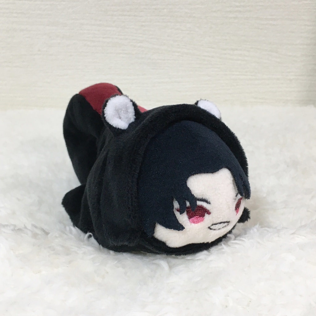 もちマス/もちころりん着ぐるみシマリス ブラック&ワインレッド