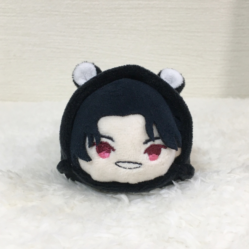 もちマス/もちころりん着ぐるみシマリス ブラック&ワインレッド