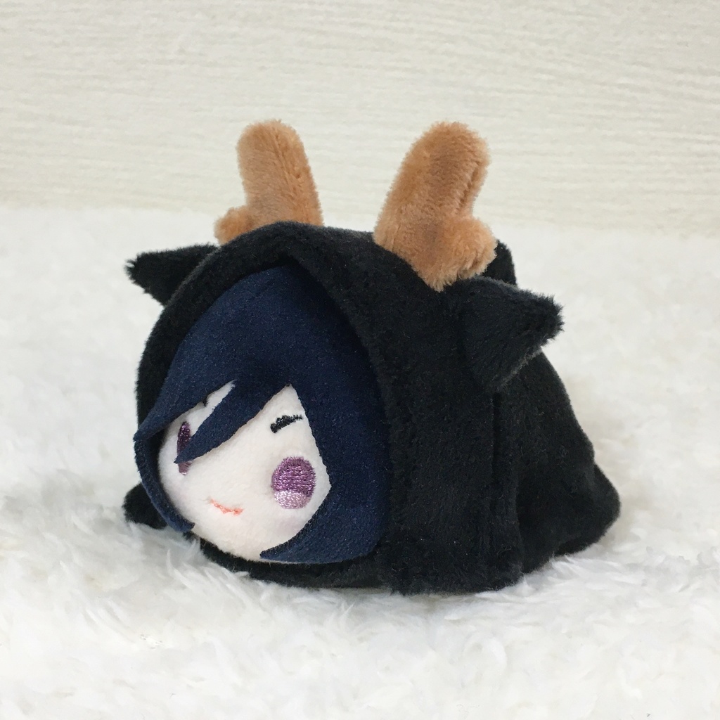 もちマス/もちころりん着ぐるみ しか ブラック&ライトブラウン