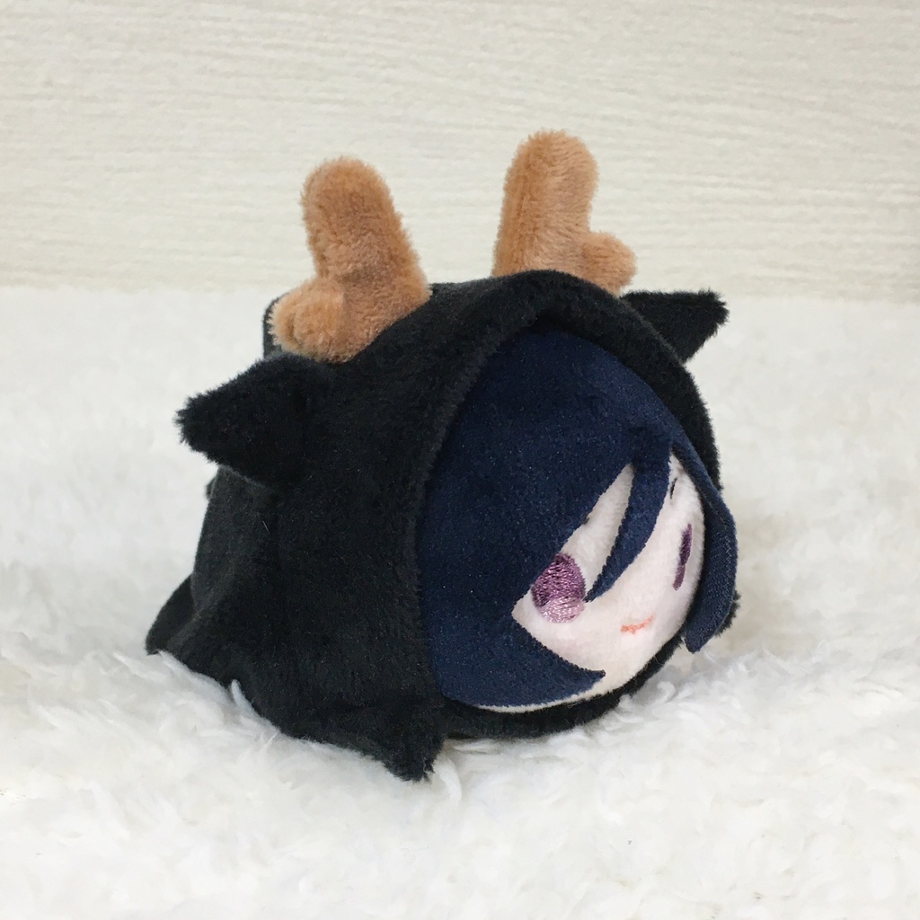 もちマス/もちころりん着ぐるみ しか ブラック&ライトブラウン