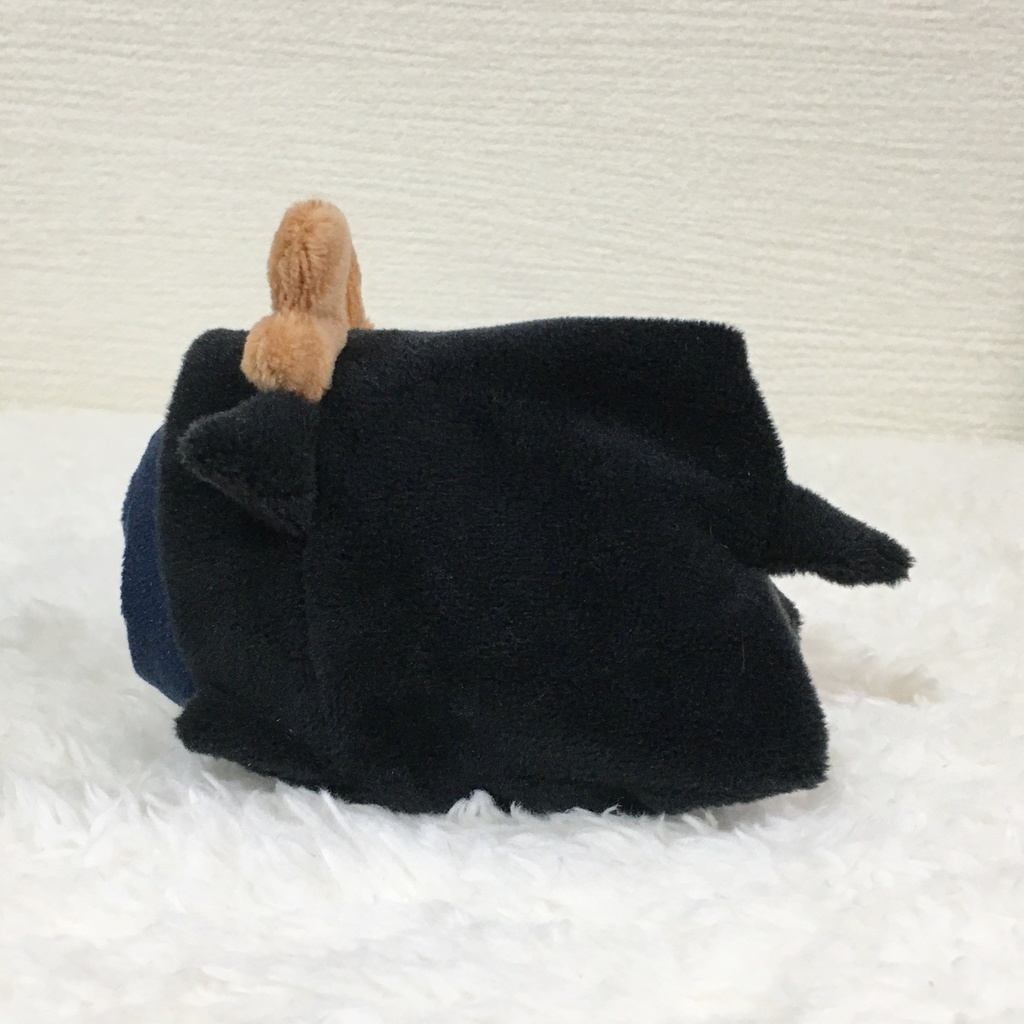 もちマス/もちころりん着ぐるみ しか ブラック&ライトブラウン