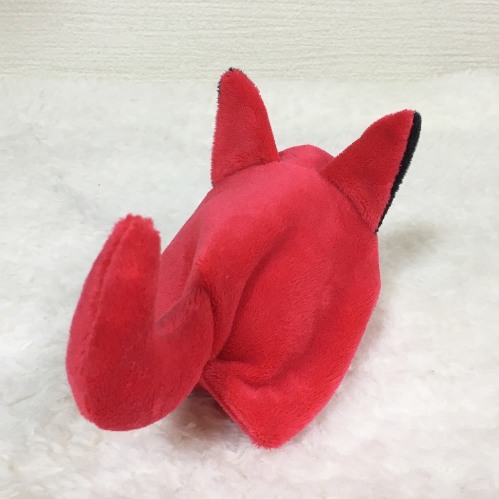 もちマス/もちころりん着ぐるみ いぬ レッド&ブラック