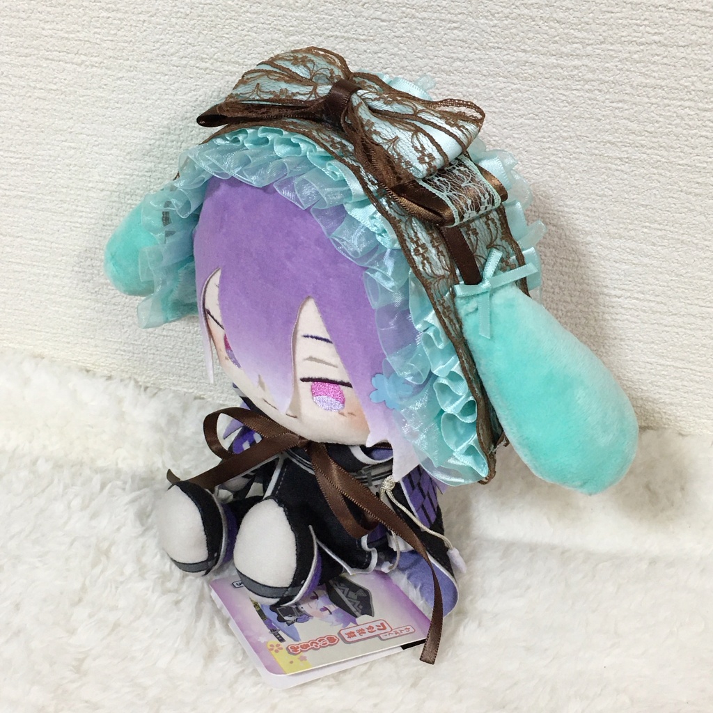わんぱくサイズ　ヘッドドレス　うさ耳　チョコミント