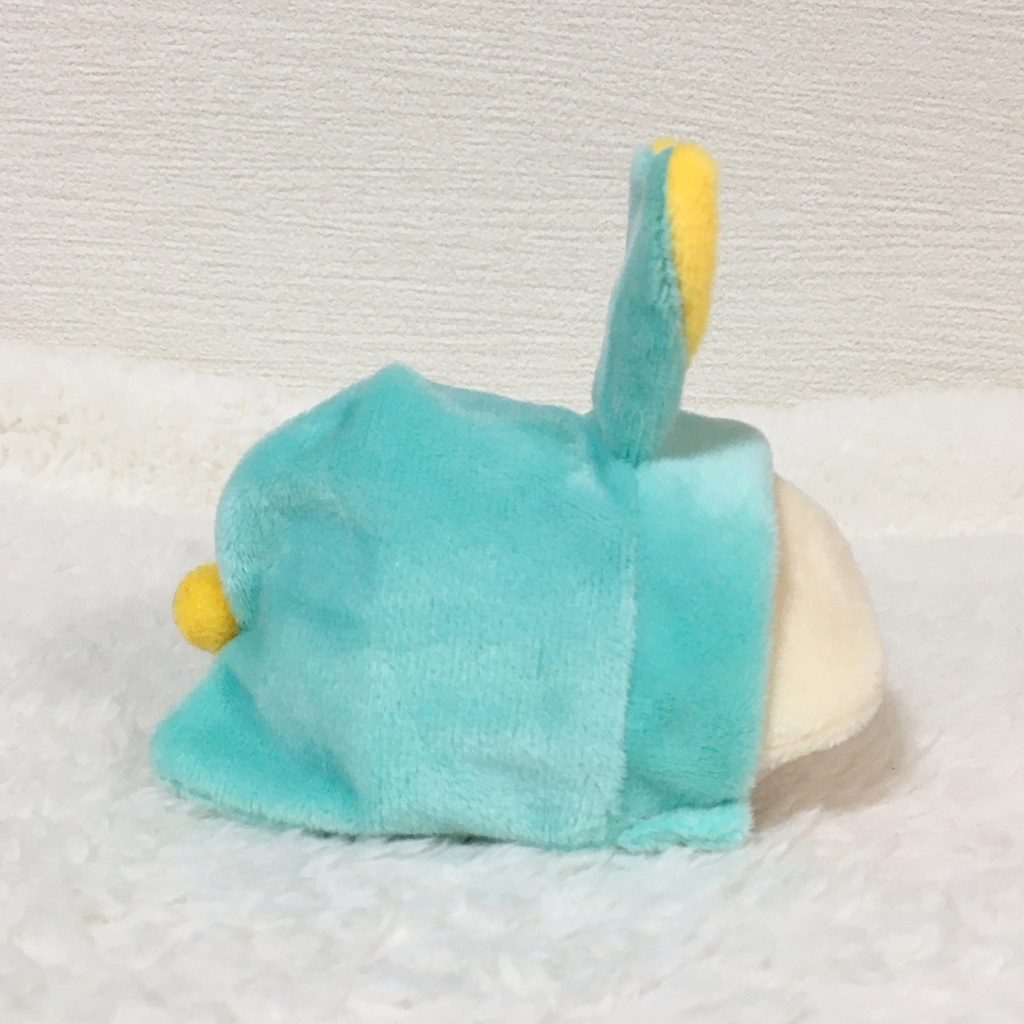 もちマス/もちころりん着ぐるみ うさぎ ミントグリーン&オレンジイエロー