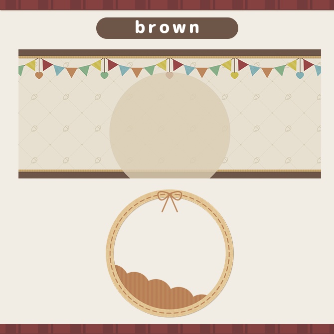 【Autumn forest】IRIAMヘッダー/アイコンリング