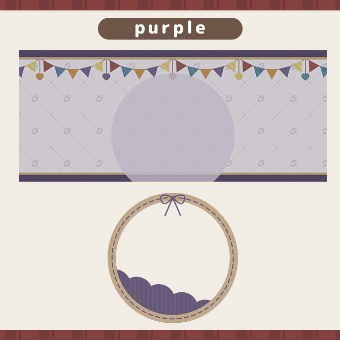 【Autumn forest】IRIAMヘッダー/アイコンリング