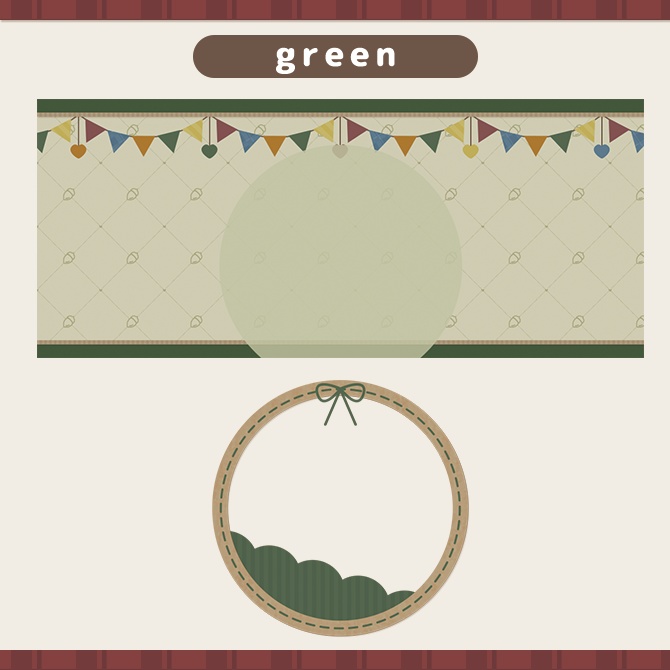 【Autumn forest】IRIAMヘッダー/アイコンリング