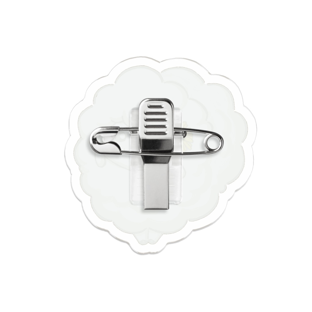 見上げるようちゃん アクリルバッジ