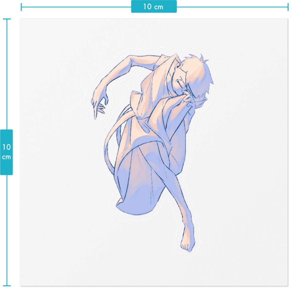 古代ギリシャっぽい 一松 ステッカー