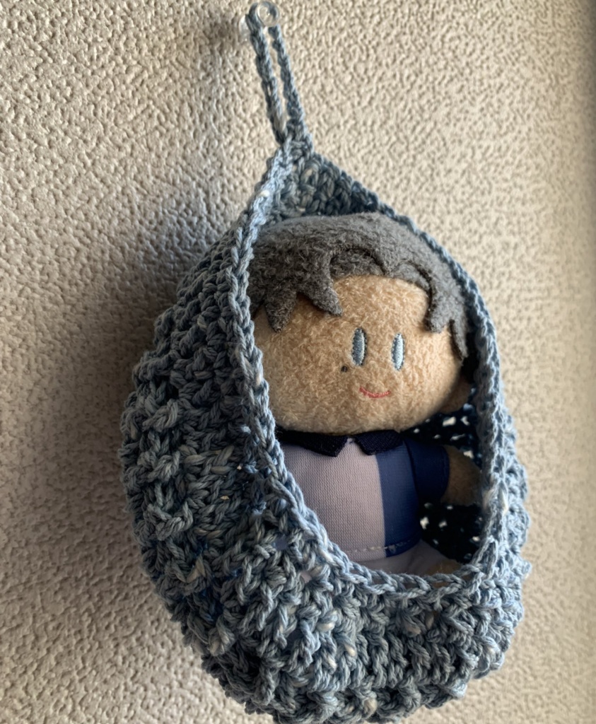 しずく型ハンモック(10cmぬい用)