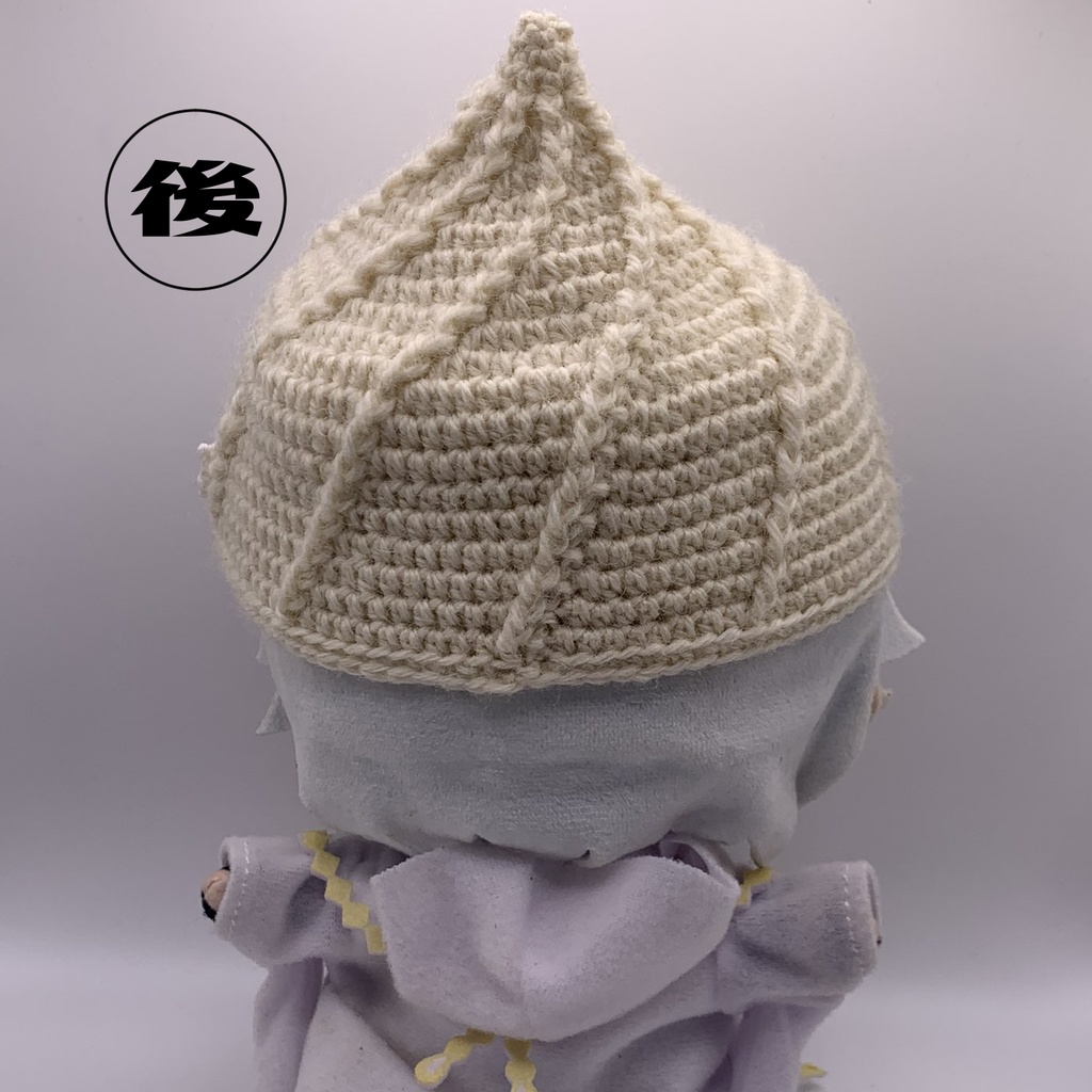 ホイップ帽子~誉桜添え~(わんぱくぬい用)