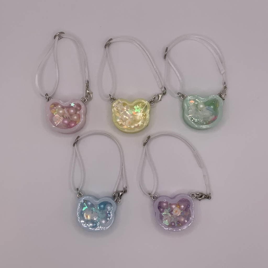 シャカシャカくまさんのバッグ（10cmぬい用）