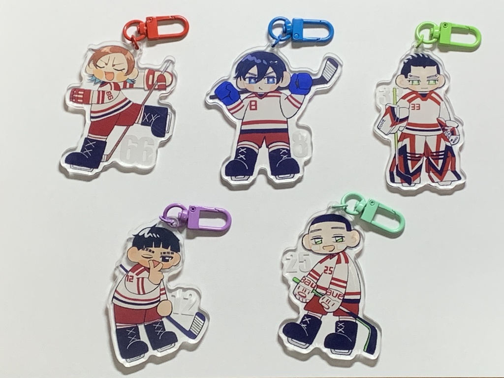 ドグスレ🐕アクリルキーホルダー