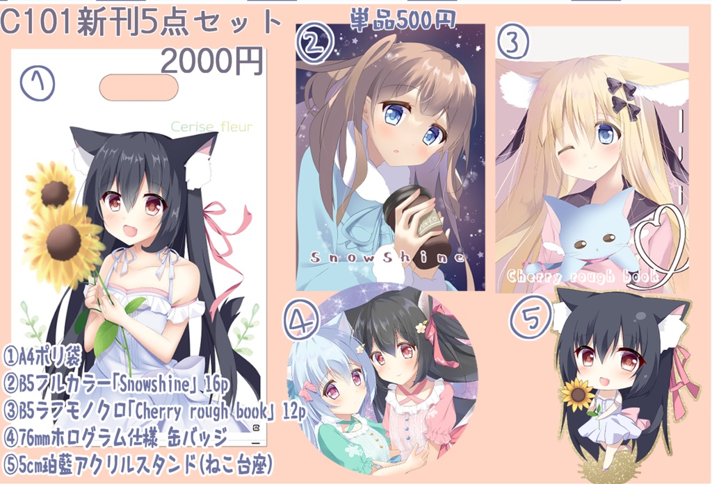 C101新刊セット