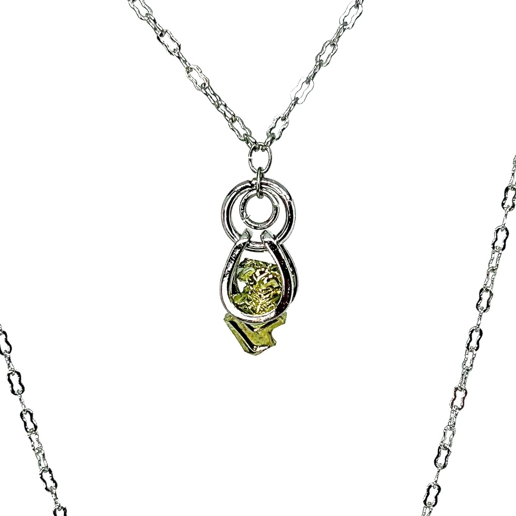 ビスマス蹄鉄ネックレス(ドール対応可)