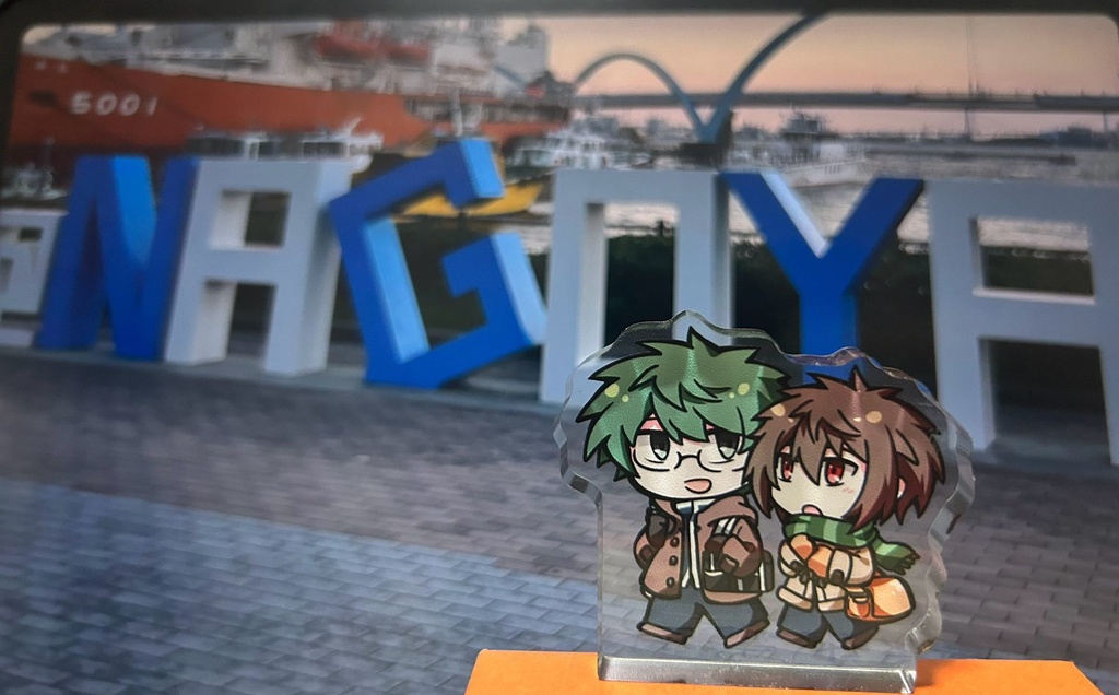 【自立アクリルスタンド】通学の塁春ちゃん