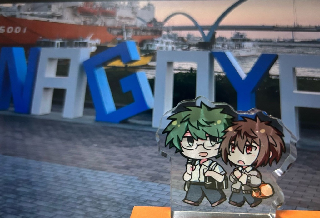 【自立アクリルスタンド】通学の塁春ちゃん