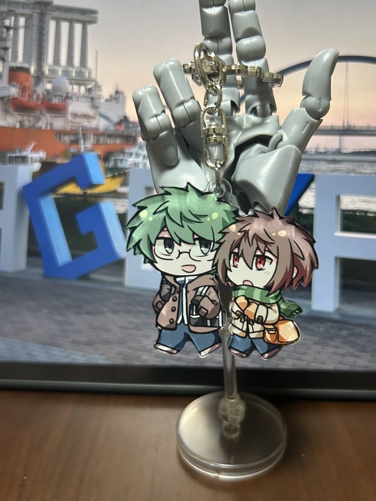 【フチなしアクキー】通学の塁春ちゃん