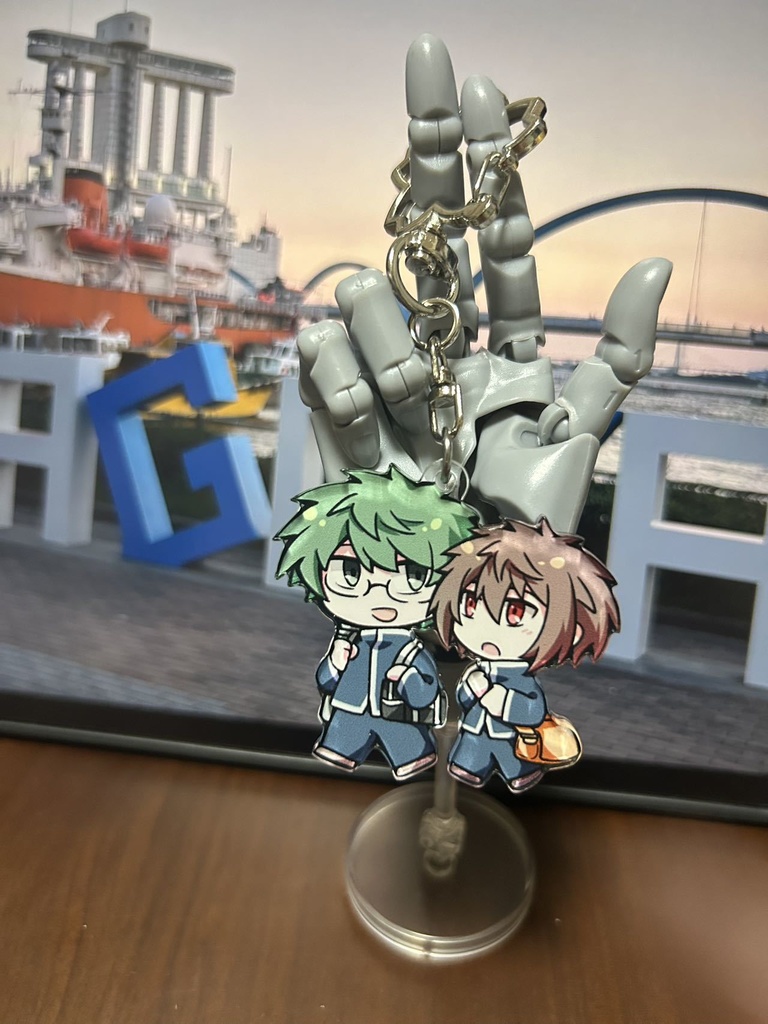 【フチなしアクキー】通学の塁春ちゃん