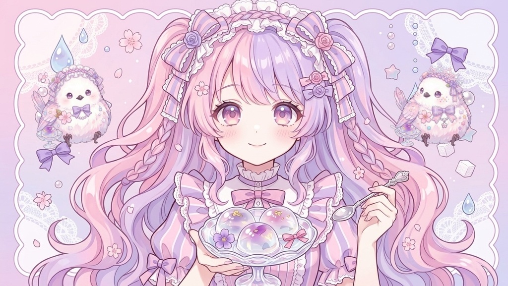 【フリーBGM】おめかしのみずまんじゅう