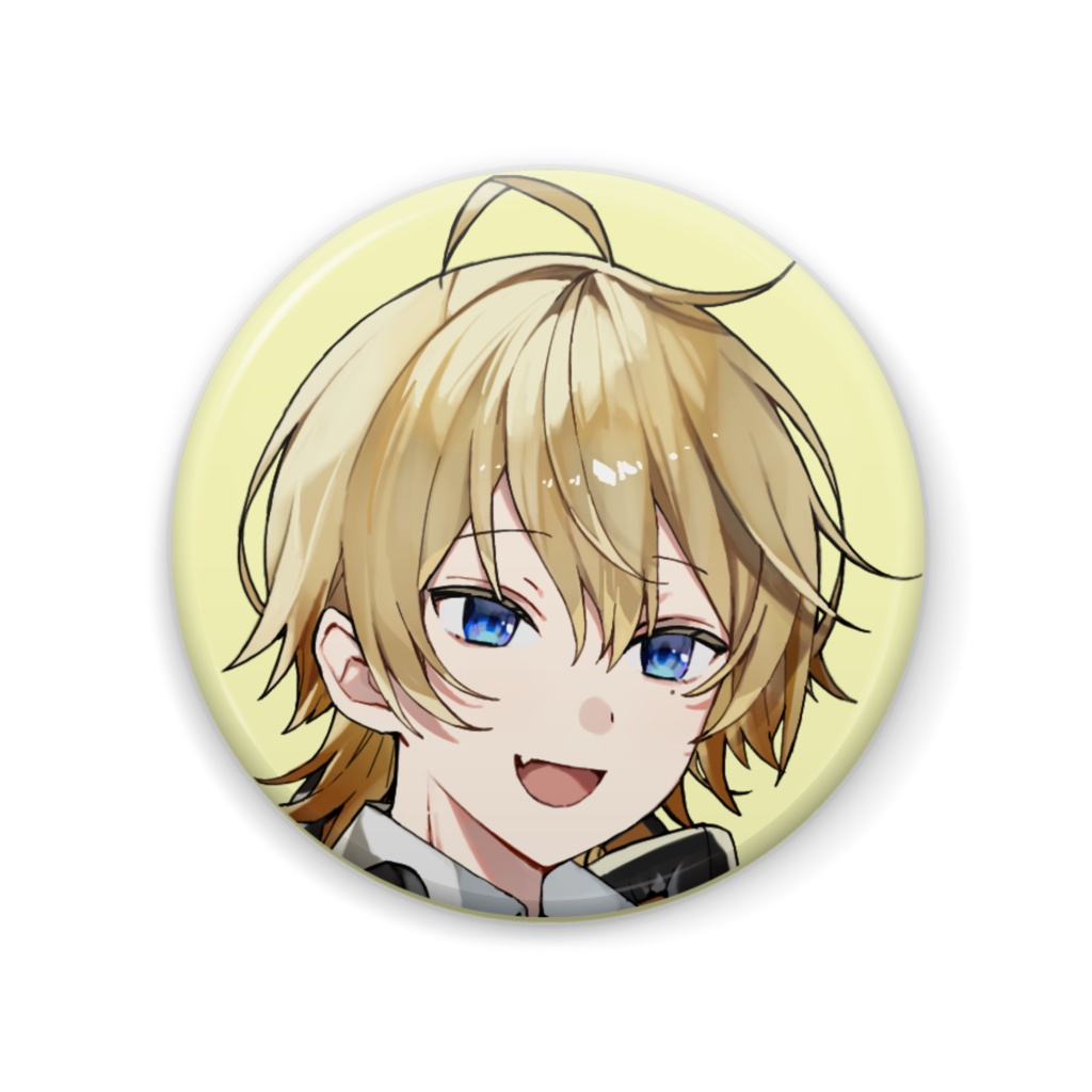 きつねくん缶バッヂVer.2