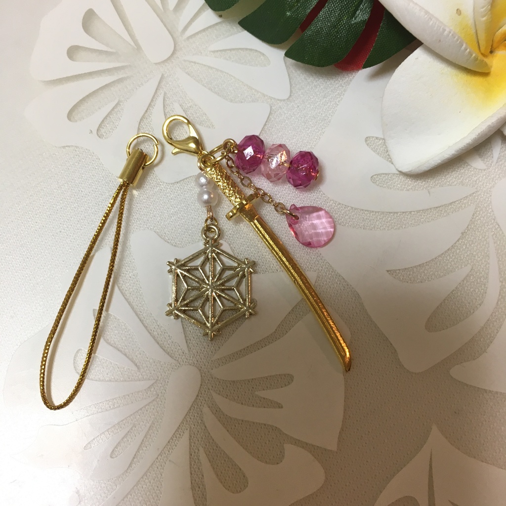 ⚔ 竈門禰豆子 イメージストラップ 鬼滅の刃 イメージキーホルダーに変更可能