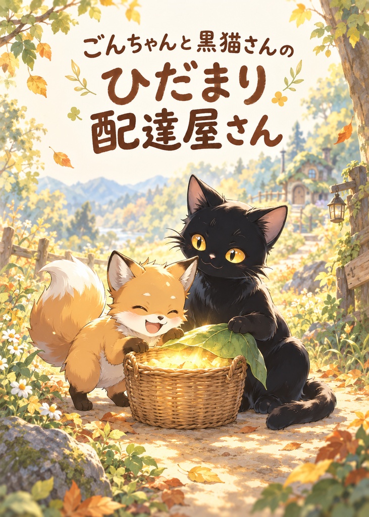 ごんちゃんと黒猫さんのひだまり配達屋さん