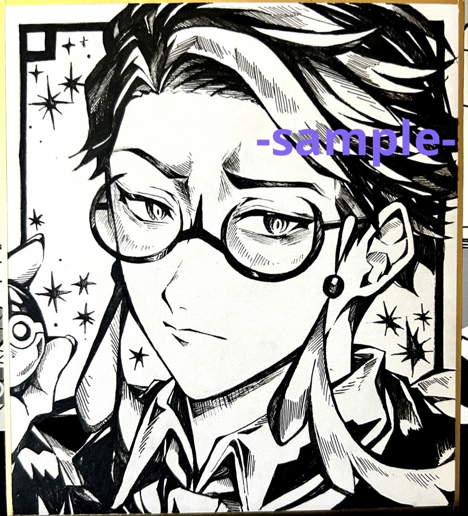 [レジェンズZA]ポケモン　カラスバ　手描きイラスト