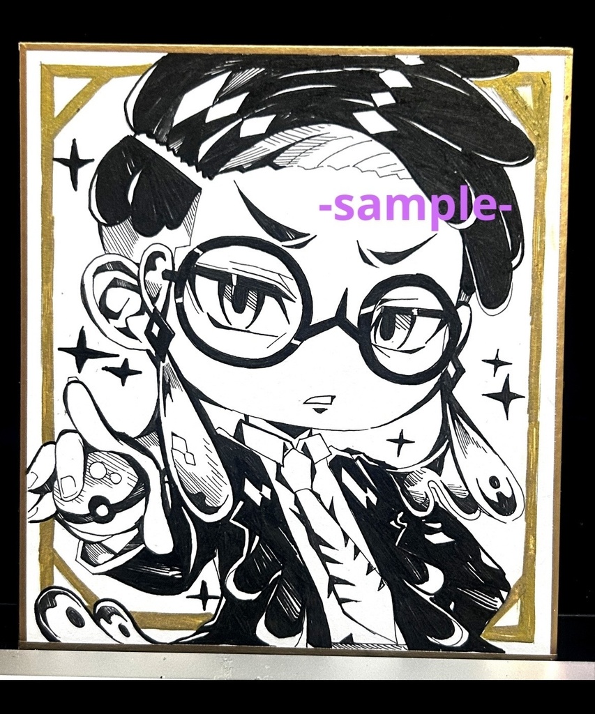 [レジェンズZA]ポケモン　カラスバ　手描きイラスト