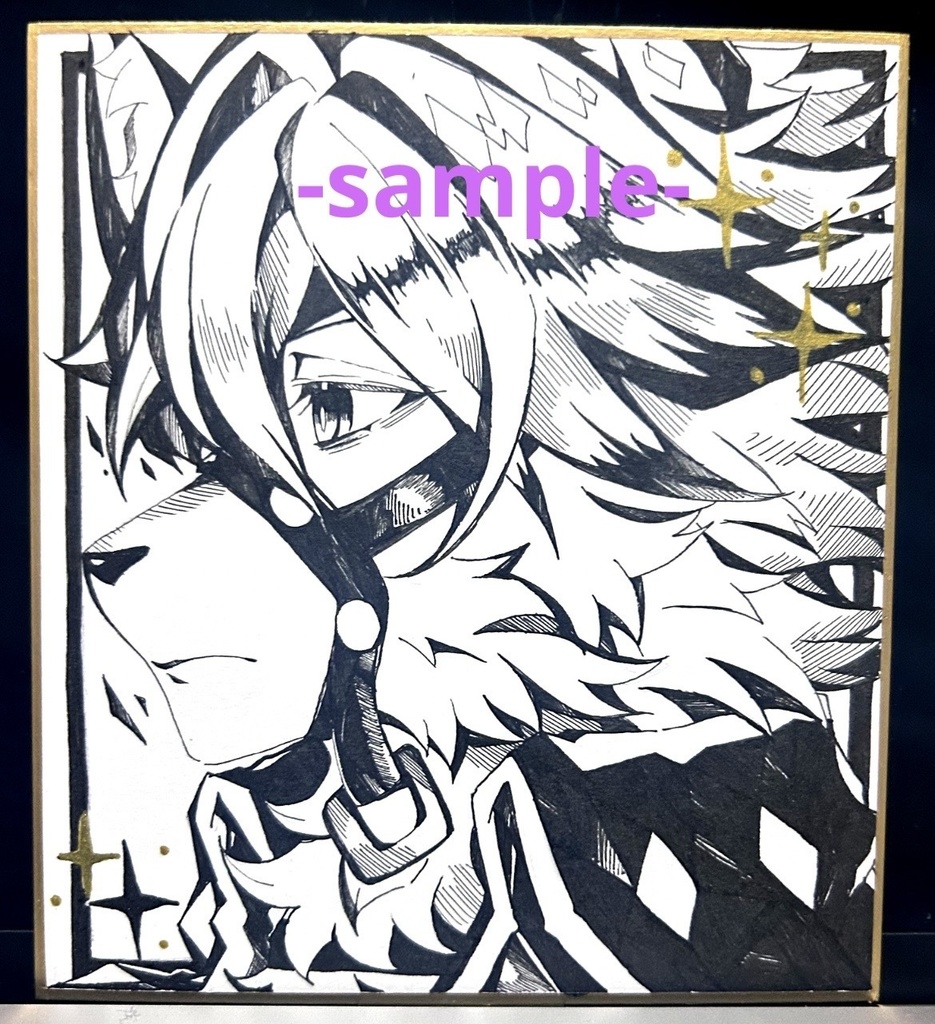 [ゼンレスゾーンゼロ]ライカン　手描きイラスト