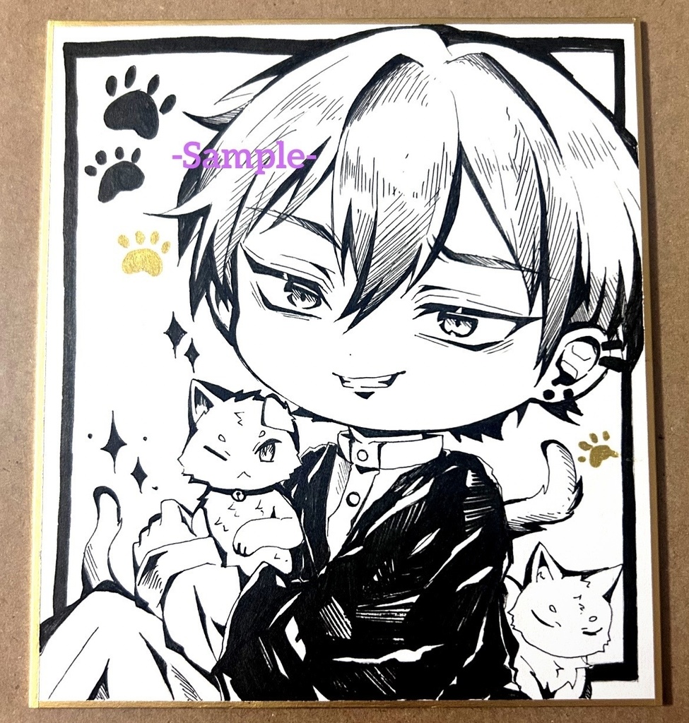 [呪術廻戦] 禪院直哉 手描きイラスト