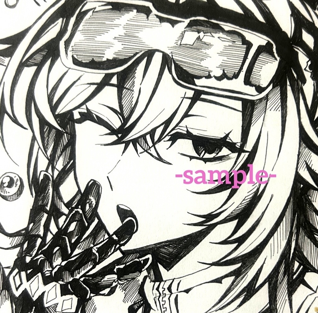 [崩壊スターレイル]銀狼 色紙イラスト