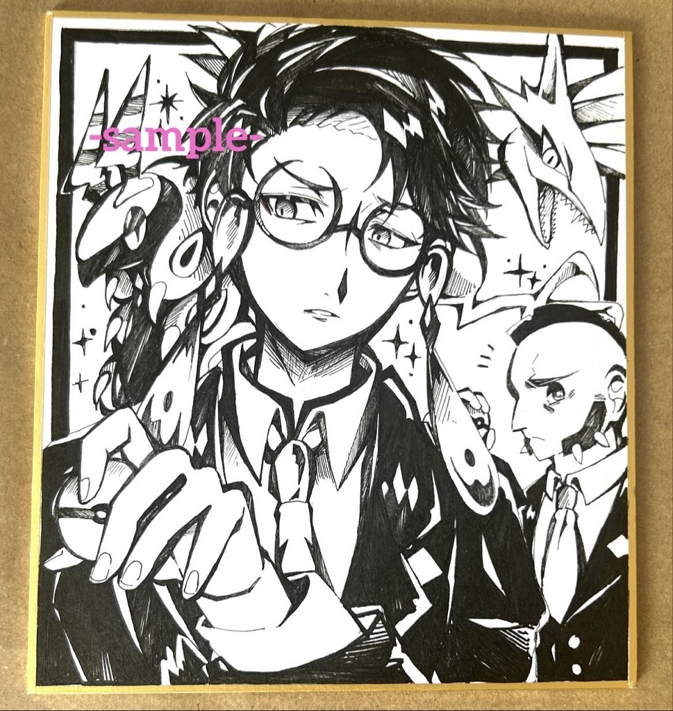 [レジェンズZA]カラスバandジプソ　手描きイラスト