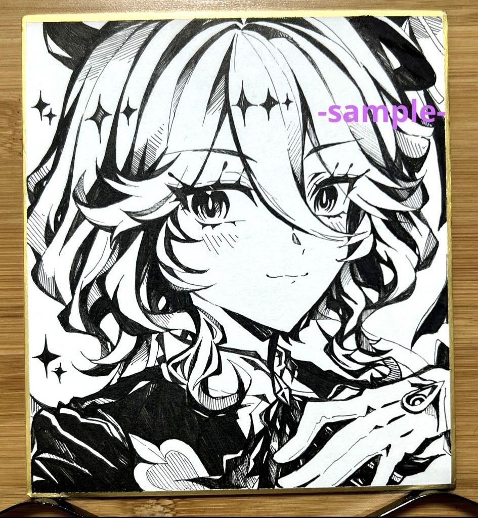 [原神]フリーナ　手描きイラスト