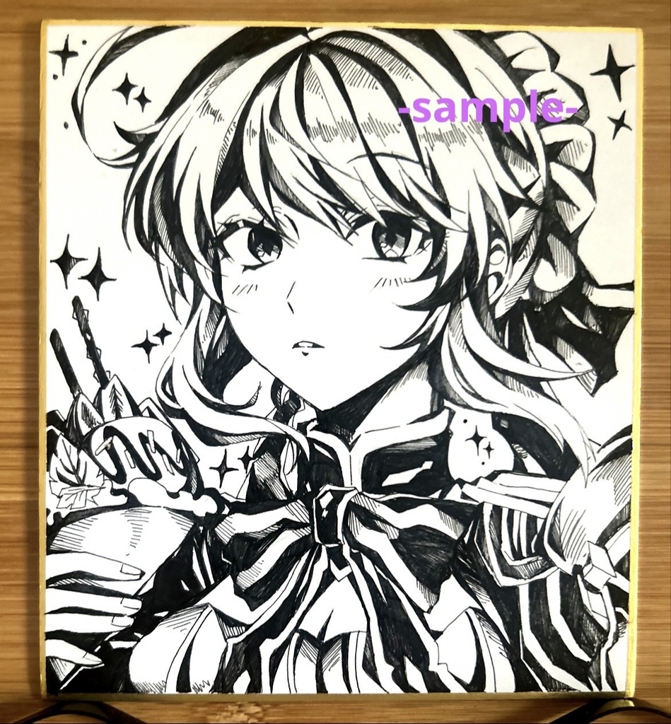 [FGO]セイバー　手描きイラスト