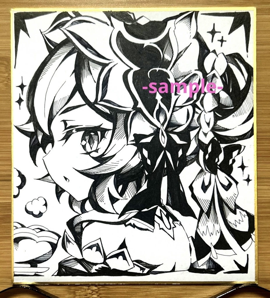 [原神]サンドローネ　手描きイラスト