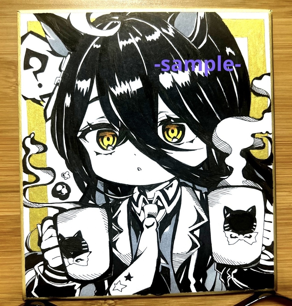 [ウマ娘]マンハッタンカフェ　手描きイラスト