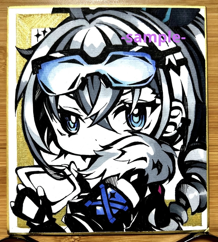 ★訳あり/崩壊スターレイル 銀狼 手描きイラスト