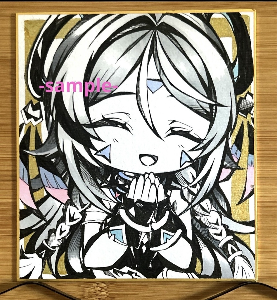 ★訳あり/原神 シトラリ 手描きイラスト