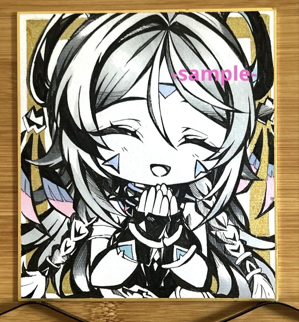 ★訳あり/原神 シトラリ 手描きイラスト