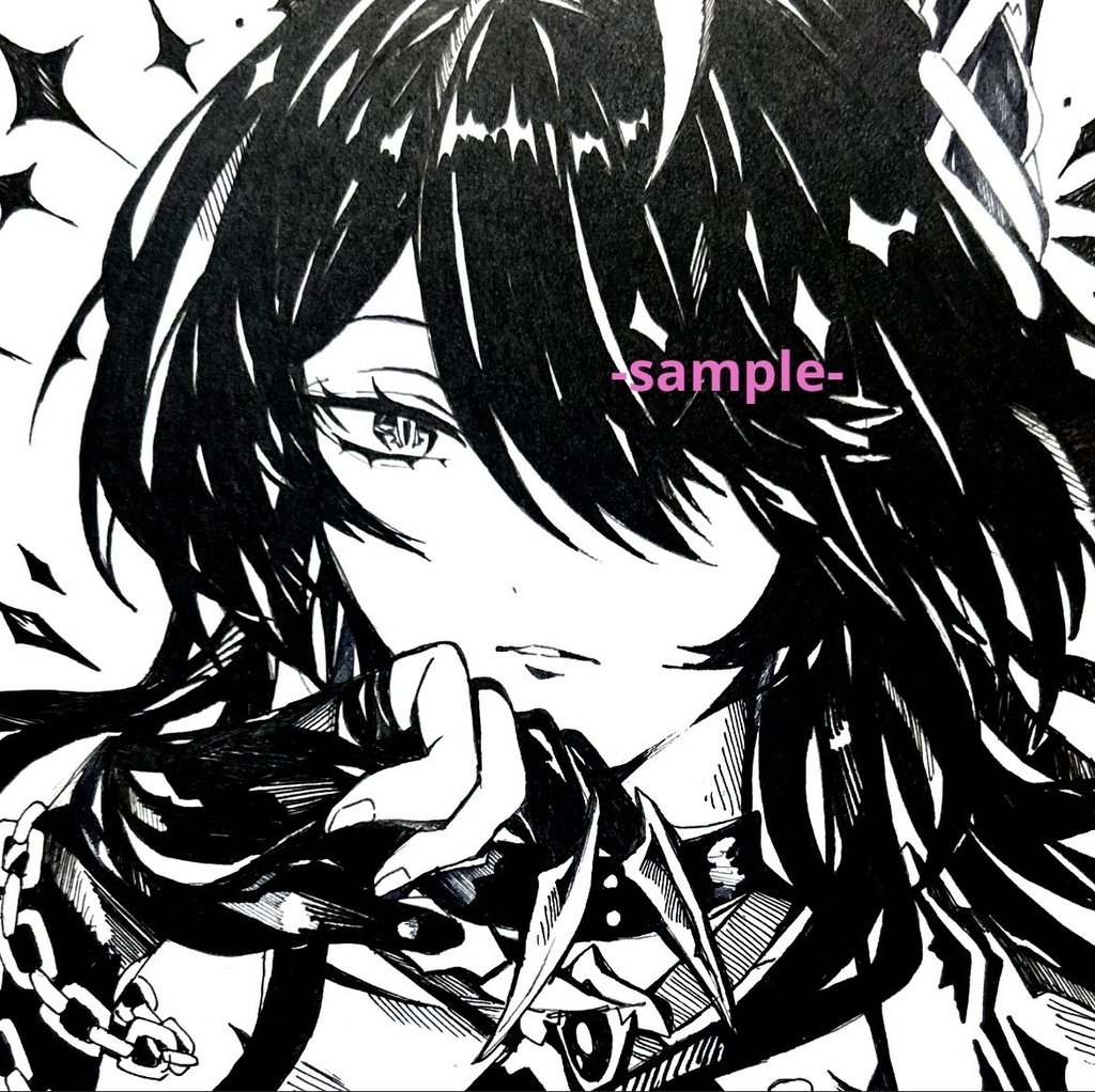 [スタレ]黄泉　色紙　手描きイラスト