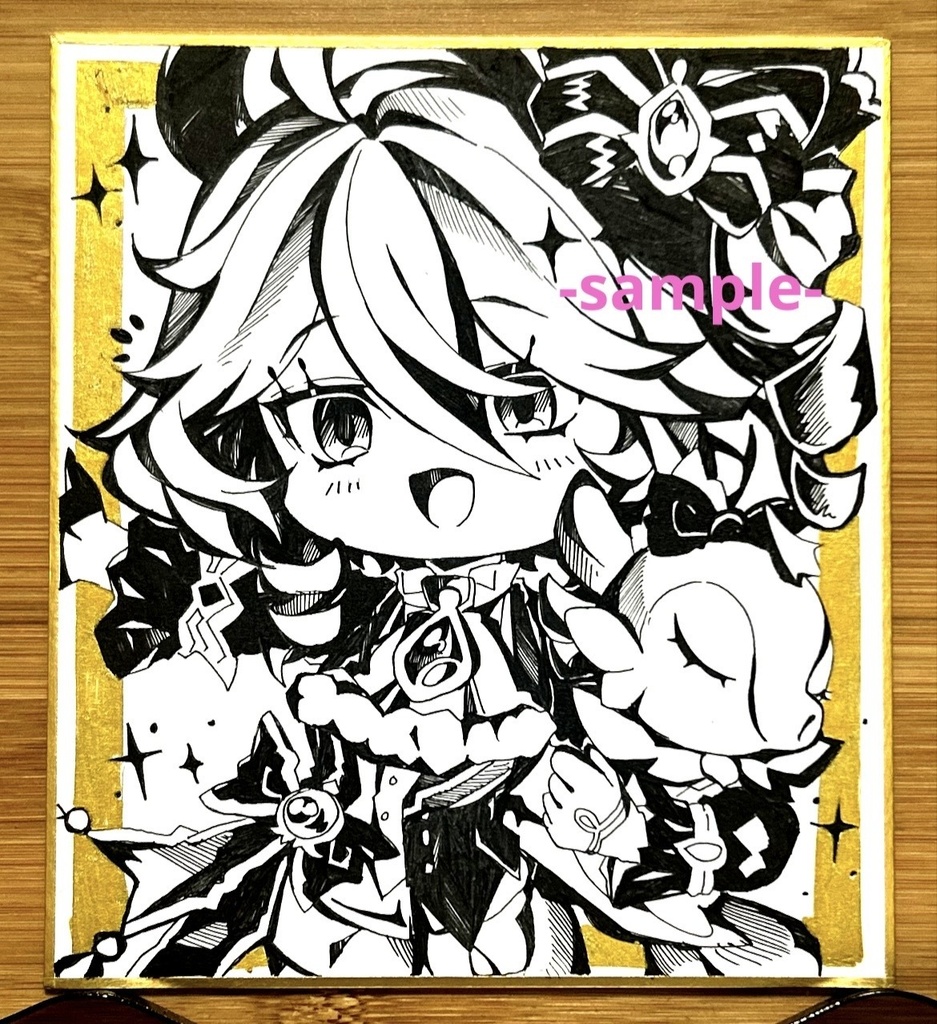 [原神]フリーナ　手描きイラスト