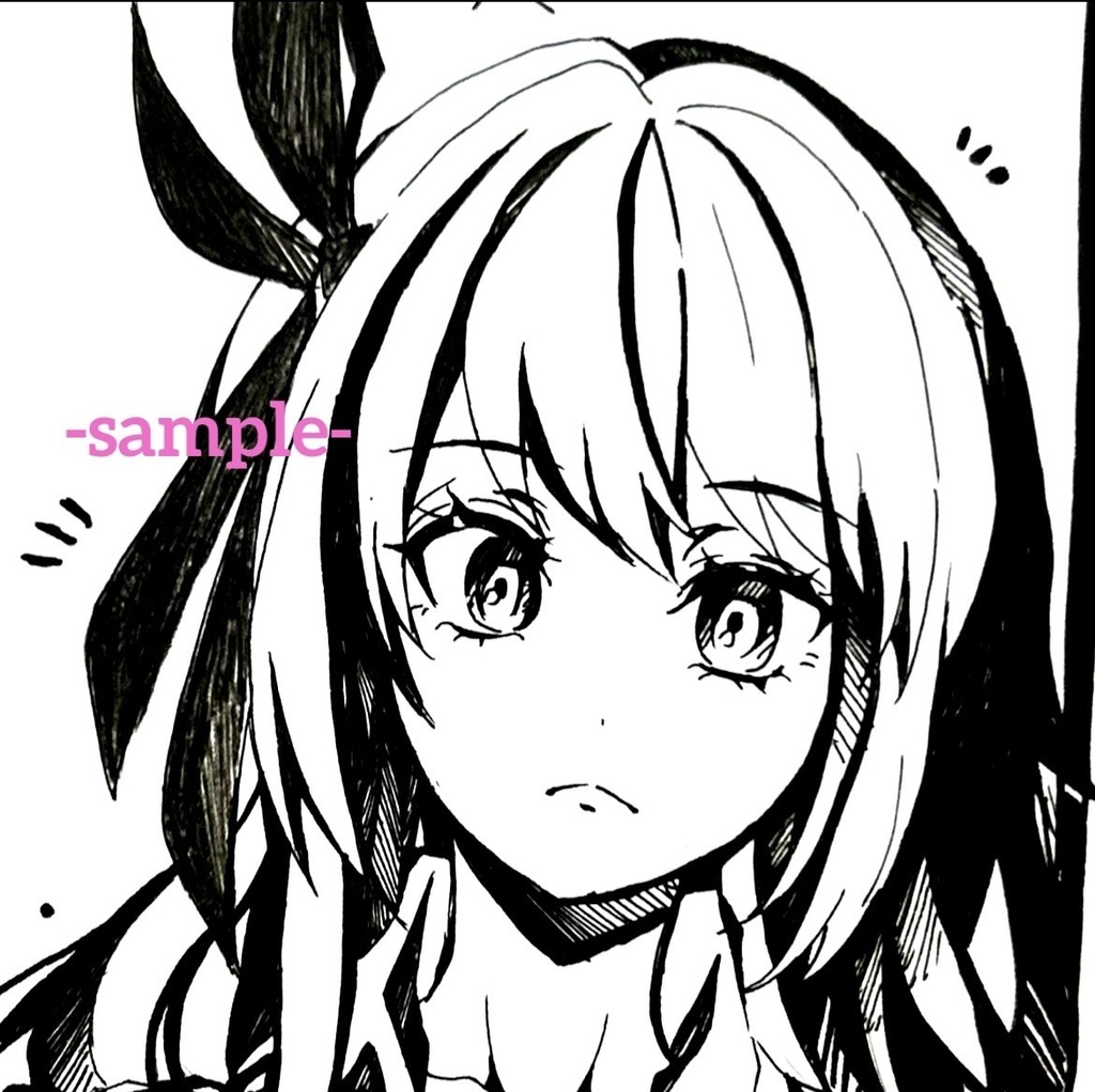 オリジナル　手描きポストカード