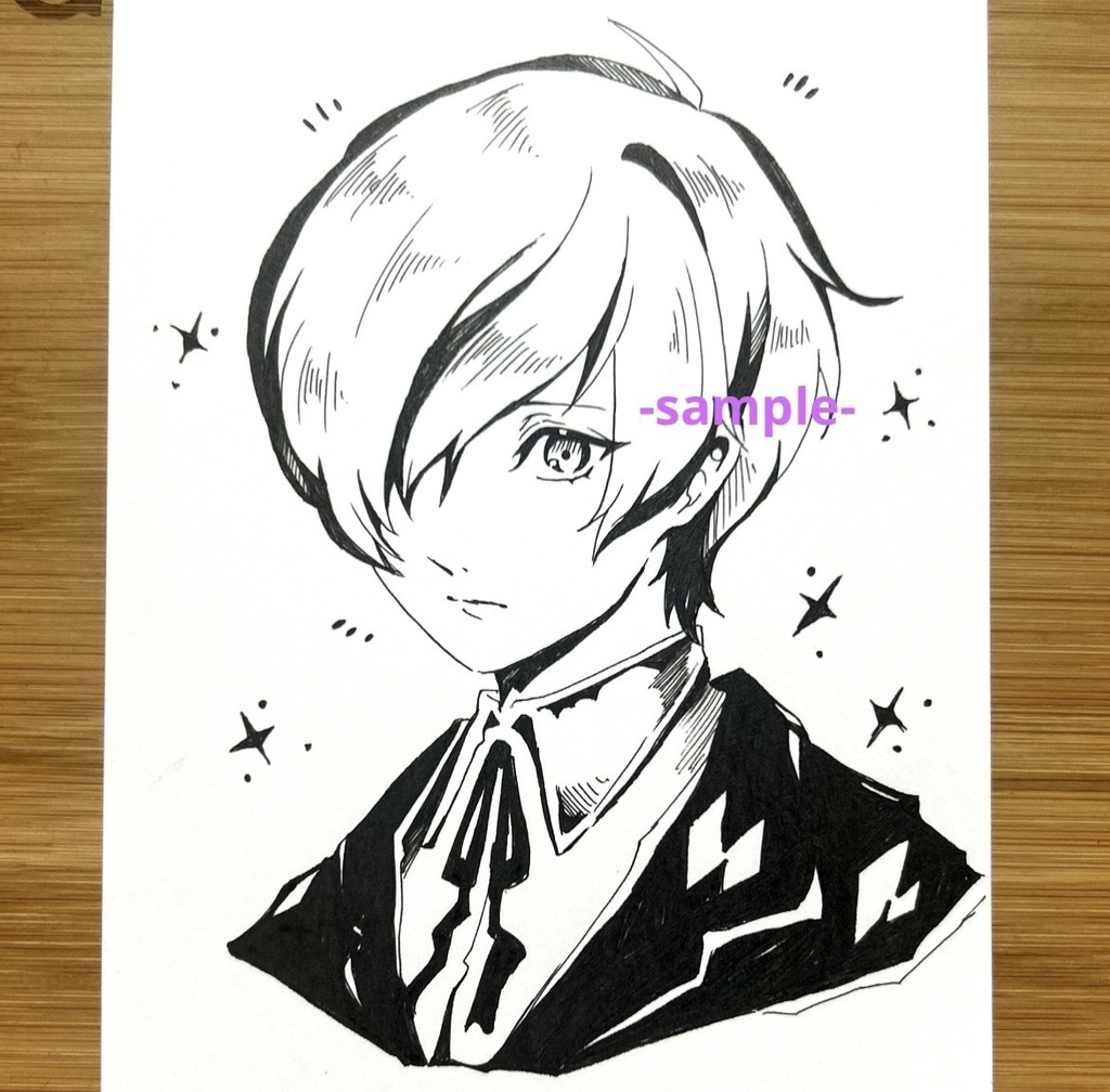 [ペルソナ3]結城理　手描きポストカード